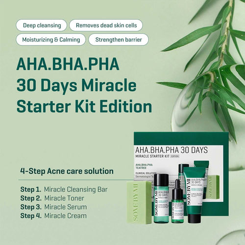 مجموعة AHA Miracle STARTER KIT من Some By Mi * عبوة جديدة