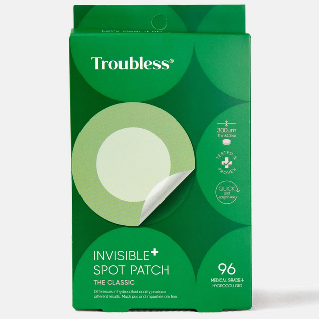 Troubless Invisible Spot Pimple Patch The Classic 700 Absorption Eas Beauty Korea Dubai 0837