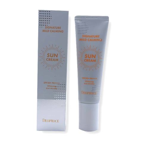كريم الحماية من أشعة الشمس DEOPROCE UV Defence Soft اليومي SPF50+ PA++++، 70 جرام، قطعة واحدة *عبوة جديدة