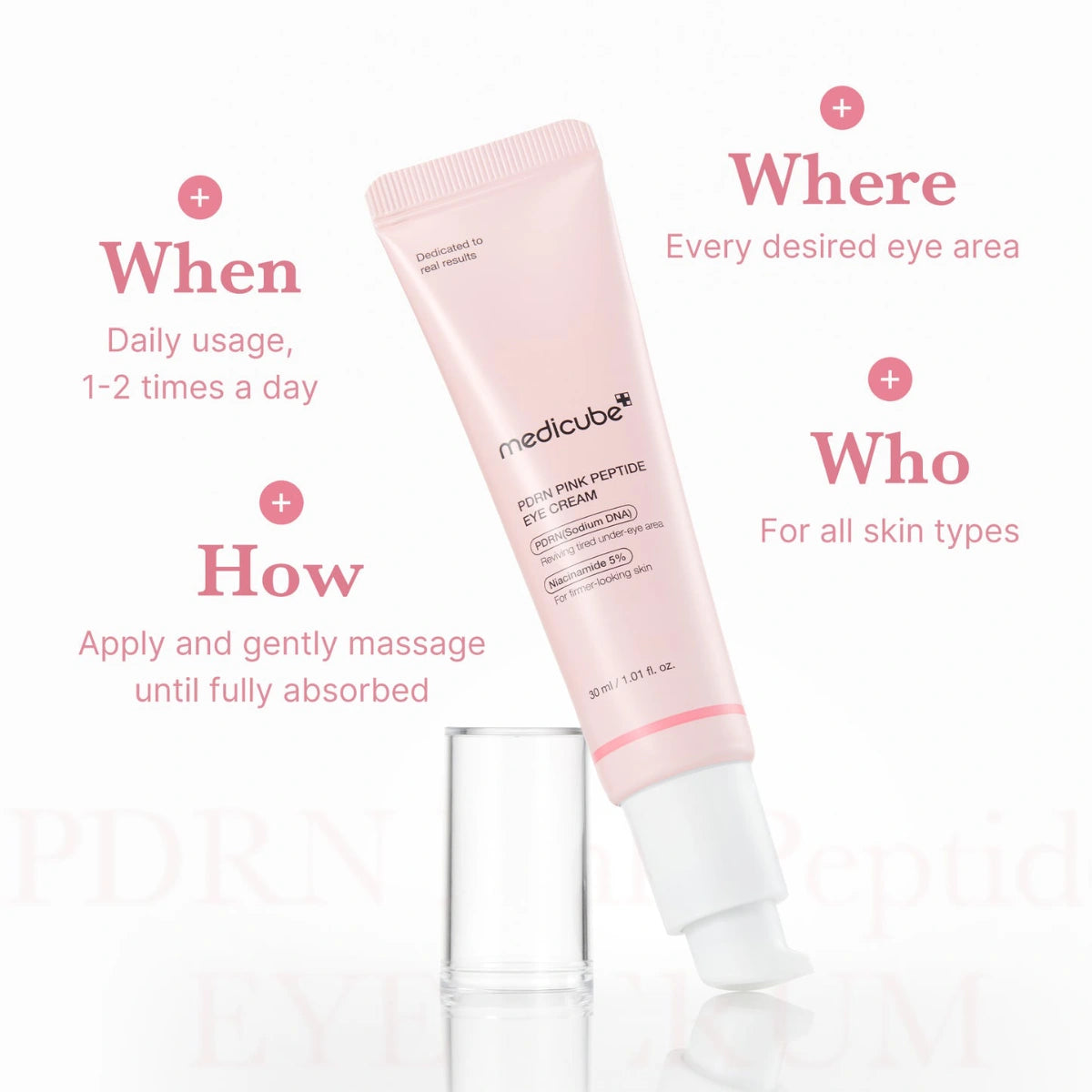 Medicube PDRN Pink Peptide Eye Cream 30ml