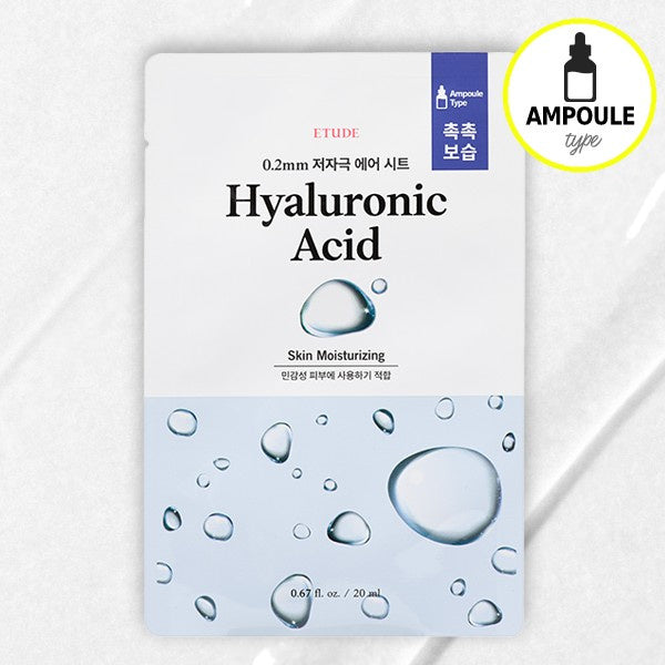 Etude House 0.2 Therapy Air Mask - HYALURONIC ACID x 1pc - Beauty Korea Dubai