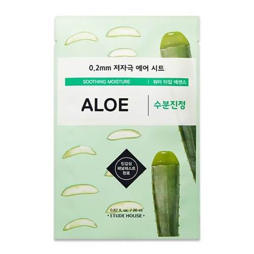 Etude House 0.2mm Therapy Mask ALOE VERA, 1pc - Beauty Korea Dubai