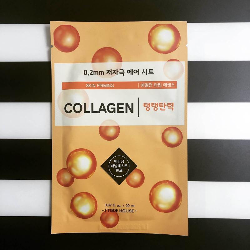 Etude House 0.2mm Therapy Mask - COLLAGEN, 1pc - Beauty Korea Dubai