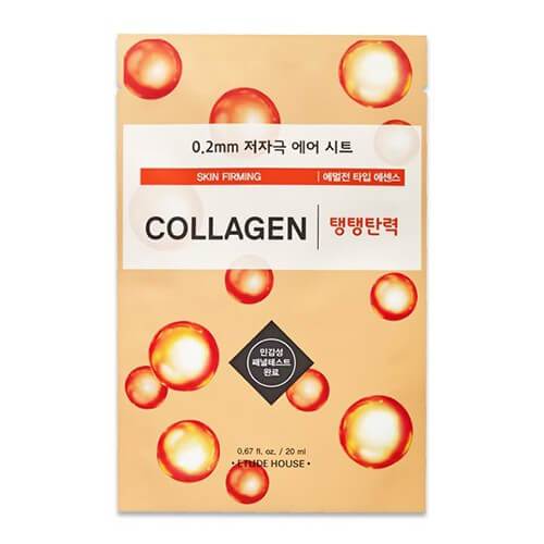 Etude House 0.2mm Therapy Mask - COLLAGEN, 1pc - Beauty Korea Dubai