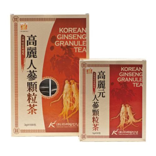Korean Ginseng Granule Tea, 50 sachets - Beauty Korea Dubai