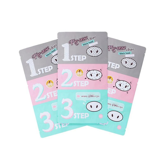 HOLIKA HOLIKA 3 Steps Nose Blackheads Removing Patch (1pc) - Beauty Korea Dubai