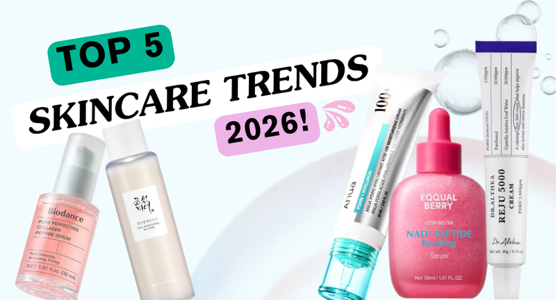 🌟 Top 5 Korean Skincare Trends You NEED in 2026