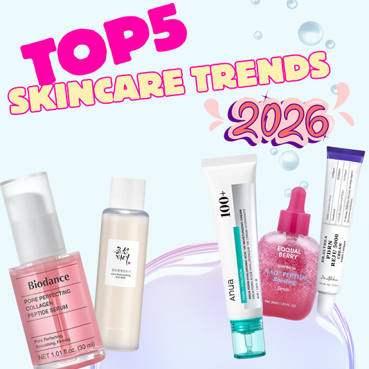 🌟 Top 5 Korean Skincare Trends You NEED in 2026