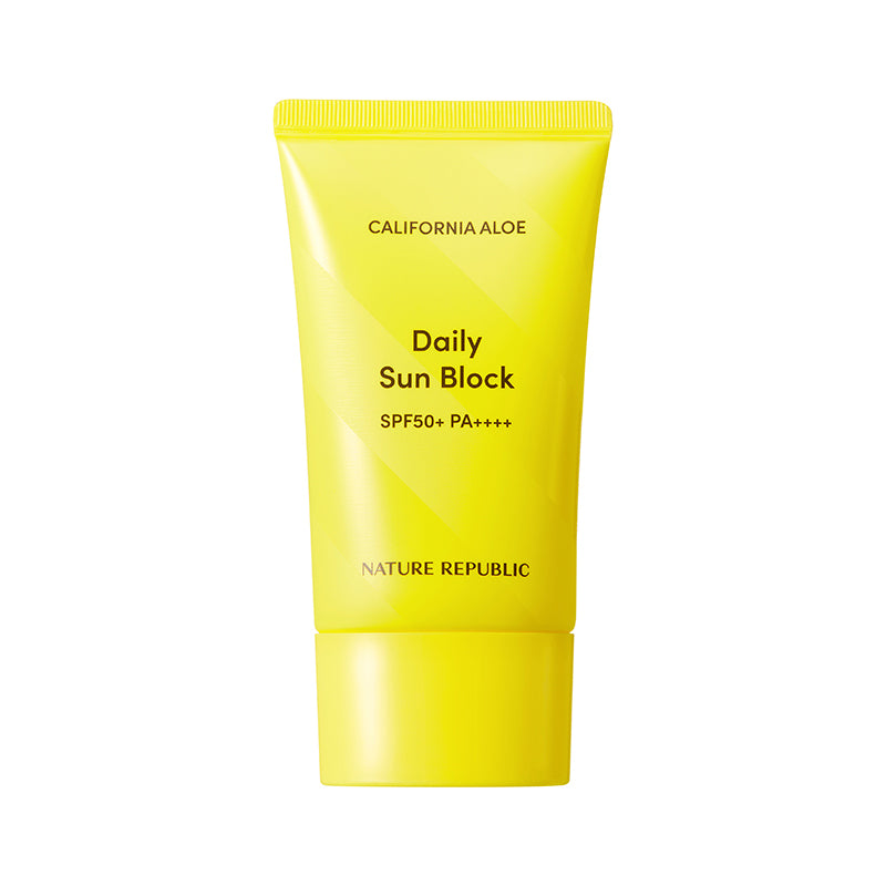 [Nature Republic] Daily SUN BLOCK California Aloe SPF 50 PA+++++ * new packaging - Beauty Korea Dubai
