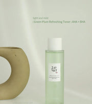 Beauty of Joseon Green Plum Refreshing Cleanser 100ml +  Green Plum Refreshing Toner: AHA + BHA 150ml SET