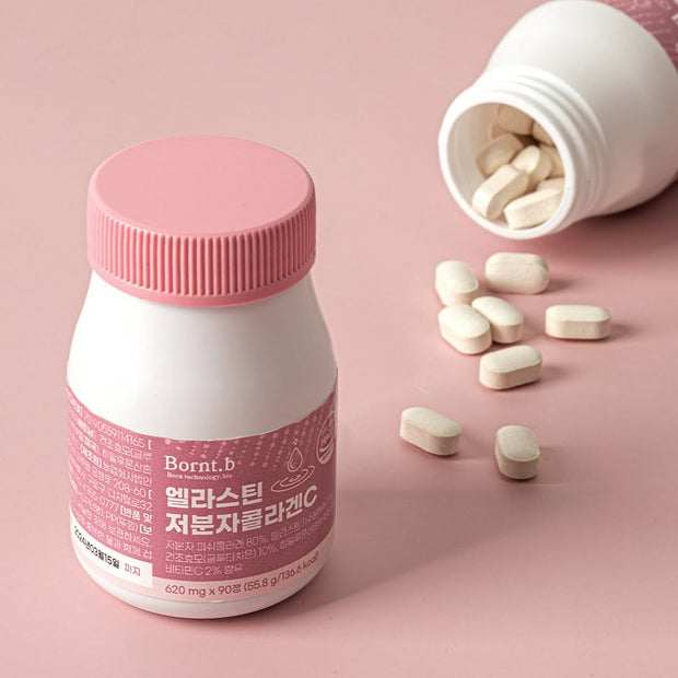 Bornt.b Elastin Glutathione Low Molecular Collagen C Tablets (620mg x Beauty Korea Dubai Bornt.b Elastin Glutathione Low Molecular Collagen C Tablets (620mg x Beauty Korea Dubai