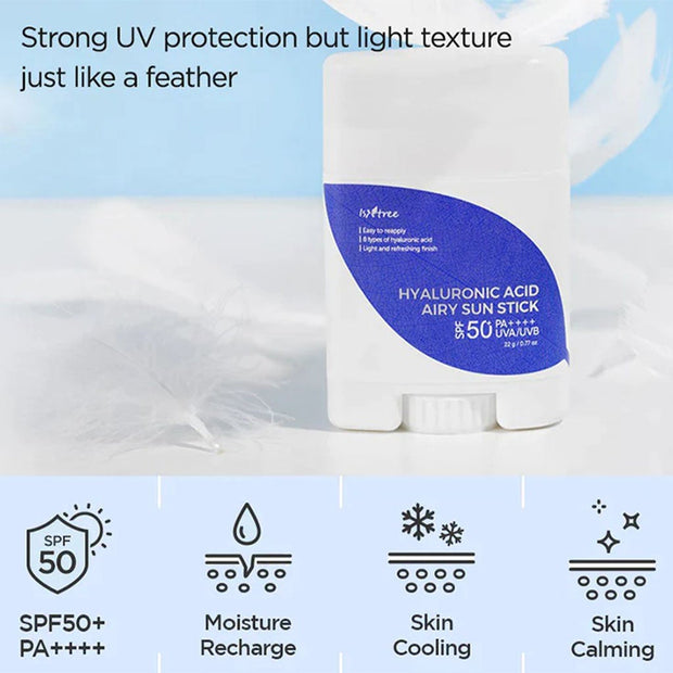 ISNTREE Hyaluronic Acid Airy Sunstick 22ml