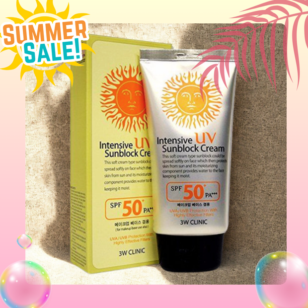 3W CLINIC Intensive UV Sunblock Cream