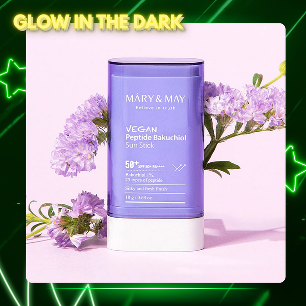 Mary & May Vegan Peptide Bakuchiol Sun Stick SPF50+ PA++++ 18g
