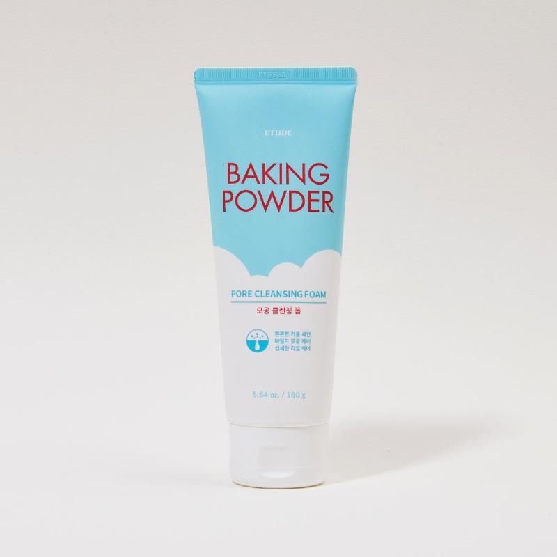 ETUDE HOUSE Baking Powder Pore Cleansing Foam, 160ml - Beauty Korea Dubai