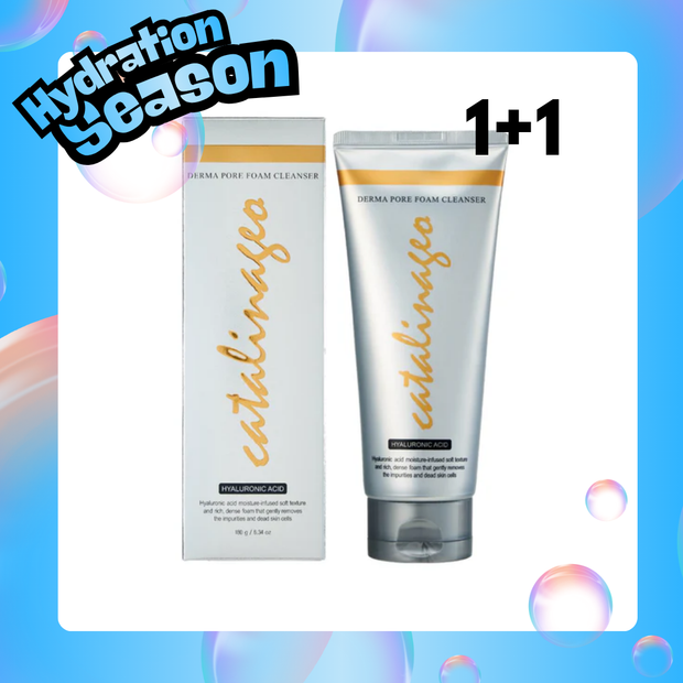 [BOGO] Catalina Geo Derma Pore Foam Cleanser - HYALURONIC 180g (EXP 06.30)