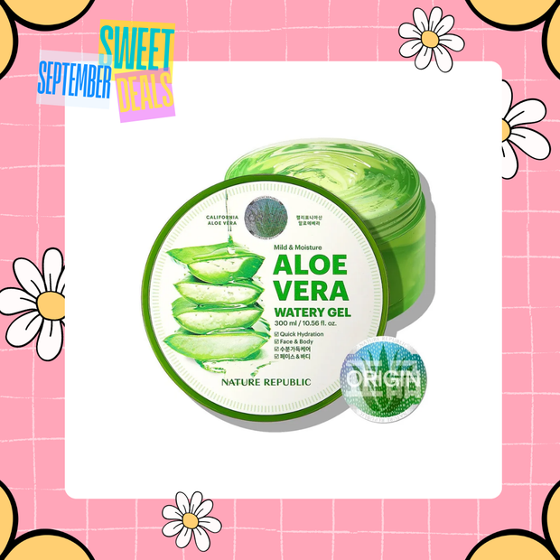 NATURE REPUBLIC 92% Aloe Vera Soothing GEL 300ml *new packaging
