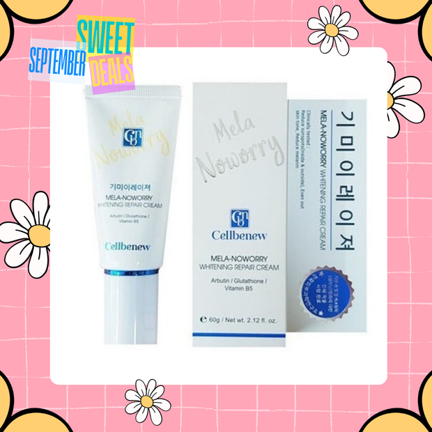 CELLBENEW Mela Noworry Whitening Cream 60g