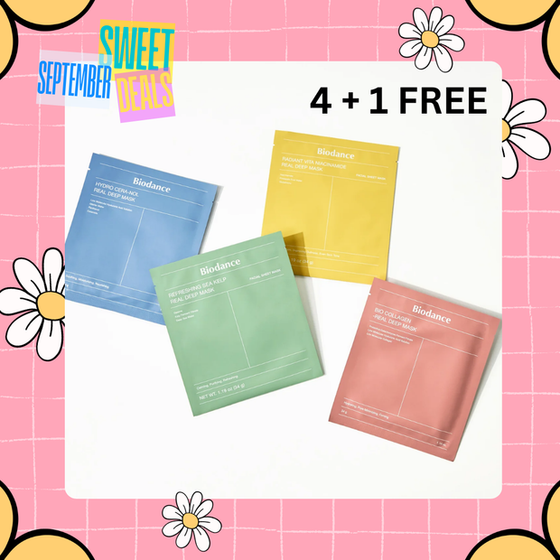 BIODANCE Real Deep Mask 34g (4pcs + 1 Free Random)