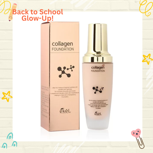 EKEL COLLAGEN PREMIUM FOUNDATION SPF 50+ PA+++ 100g, 1pc