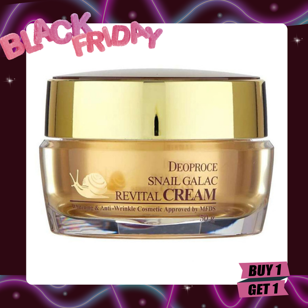 [BOGO] DEOPROCE SnaiI Galac-Tox Revital Cream 50g