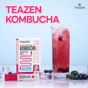 TEAZEN Kombucha #BERRY (10 sticks) (prebiotics)