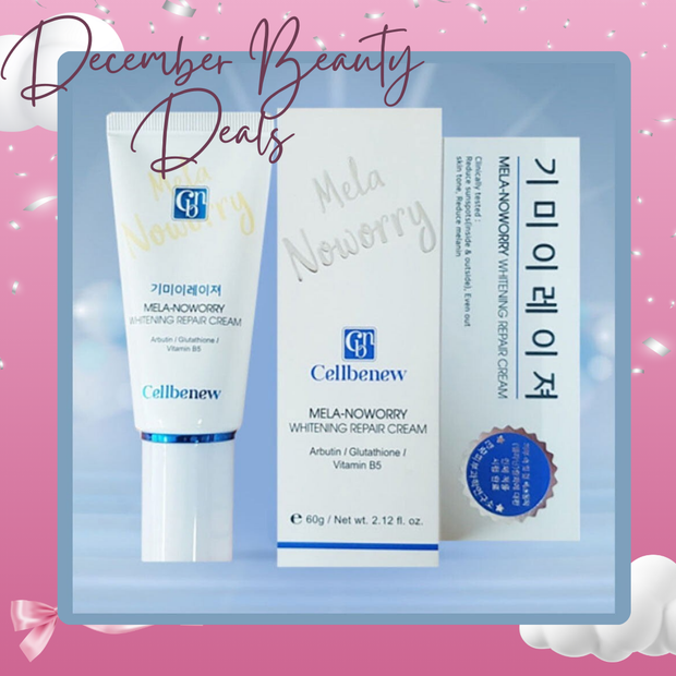 CELLBENEW Mela Noworry Whitening Cream 60g
