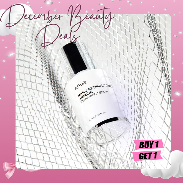 [BOGO] ANUA Retinol 0.3% + Niacin Renewing Serum 30ml