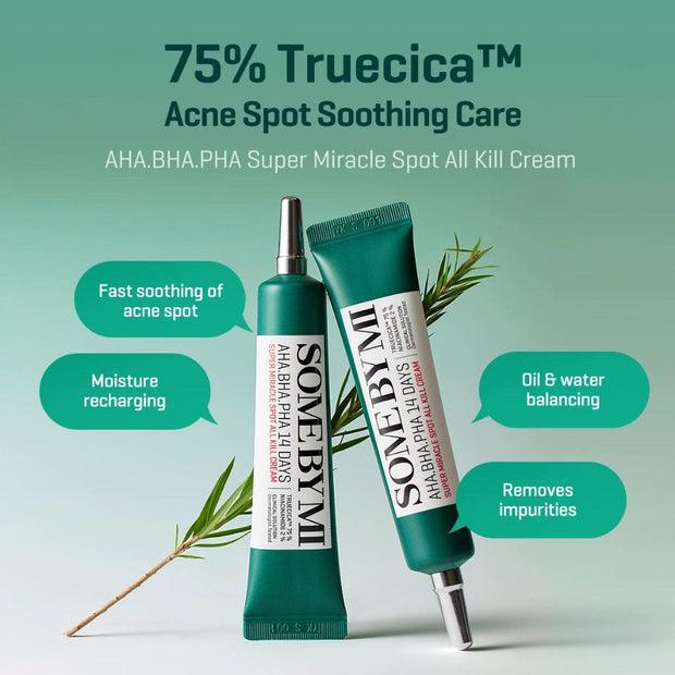 Some By Mi Acne Care Miracle Duo (Toner 150ml + Spot Cream 30ml)