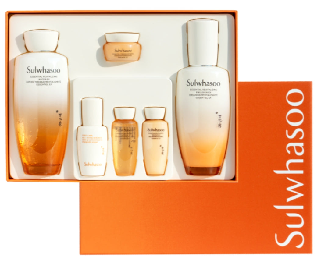 روتين التوازن اليومي الأساسي من SULWHASOO (6 عناصر) * عبوة جديدة