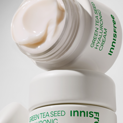 Innisfree Green Tea Seed Hyaluronic Cream, 50ml (hydration) *new packaging - Beauty Korea Dubai