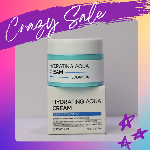 SOOAYEON Hydrating Aqua Cream 100g, 1pc