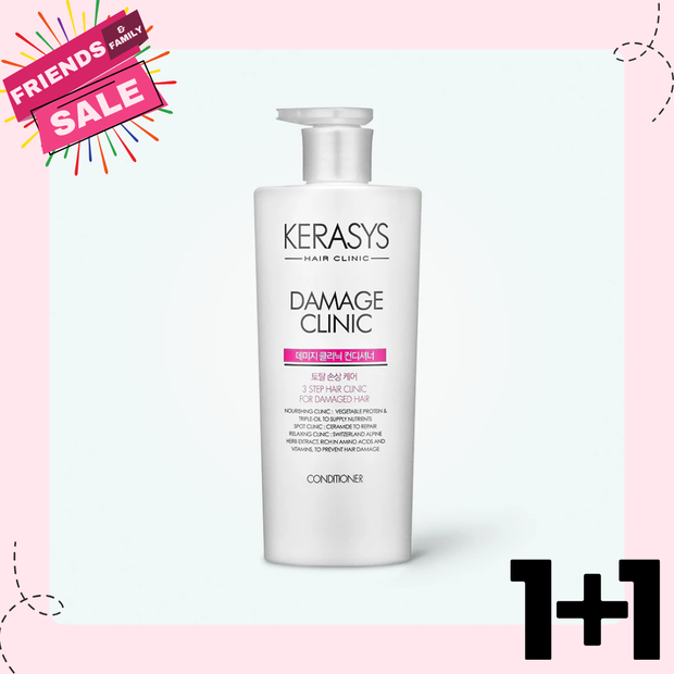 🎀[FF] KERASYS Damage Clinic Conditioner 750ml, 1pc