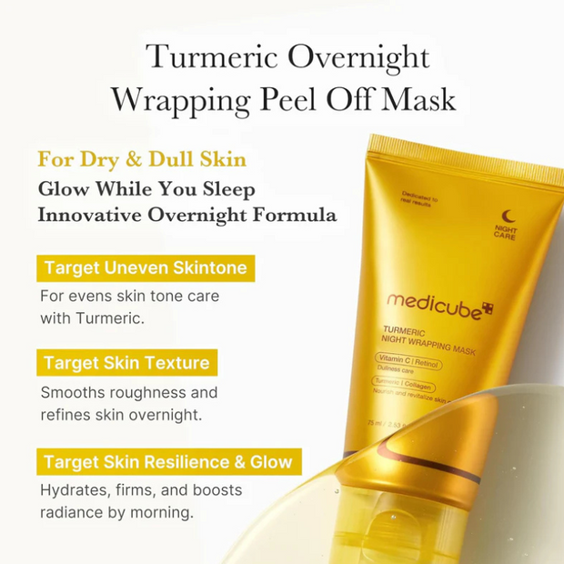 Medicube Kojic Acid Turmeric Night Wrapping Mask 75ml
