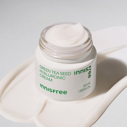 Innisfree Green Tea Hyaluronic Skincare Set (4-Step Routine)