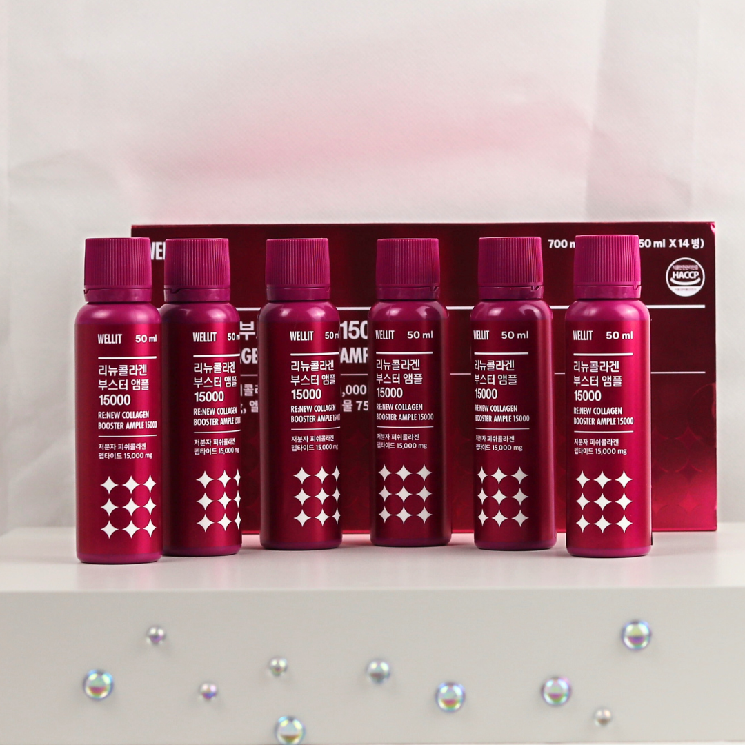 WELLIT - Re:new Collagen Booster Ample 15000 x 14 Bottles