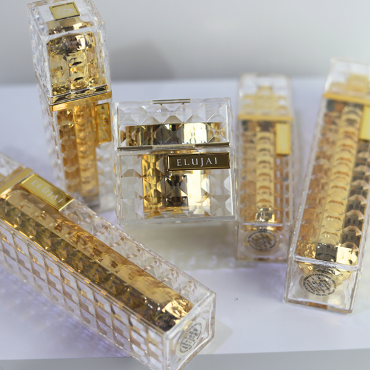 [SUPER SALE] Elujai 24k Gold Diamond Skincare Set