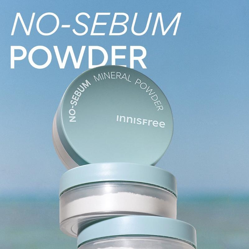 [INNISFREE] No Sebum Mineral Powder,1pc * new packaging* - Beauty Korea Dubai