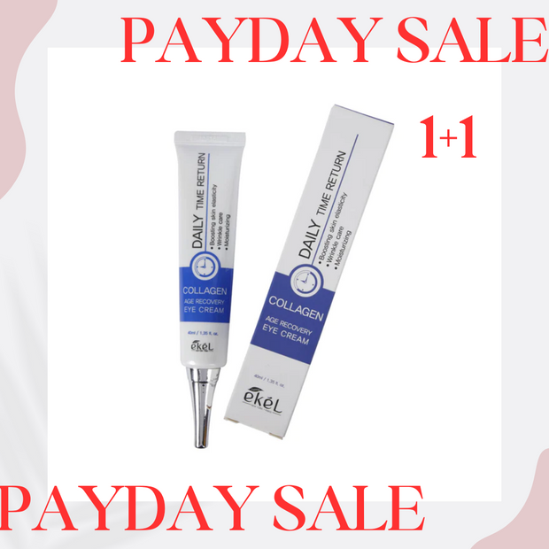 🥳PAYDAY SALE  1+1 EKEL Collagen Age Recovery Eye Cream 40ml, 1pc