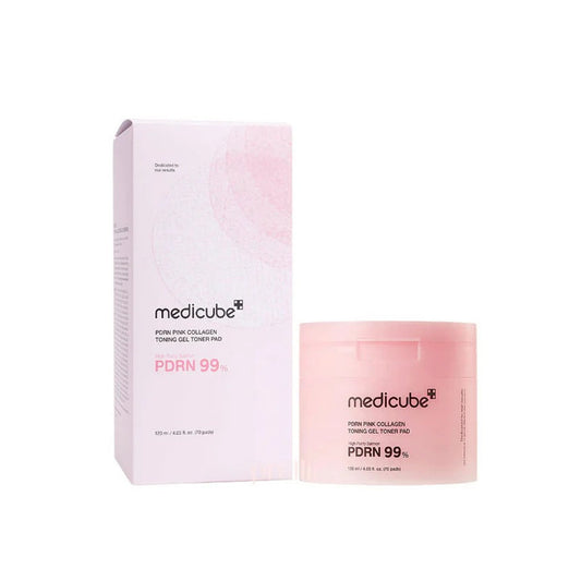 MEDICUBE PDRN PINK COLLAGEN TONING GEL TONER PAD 120ml