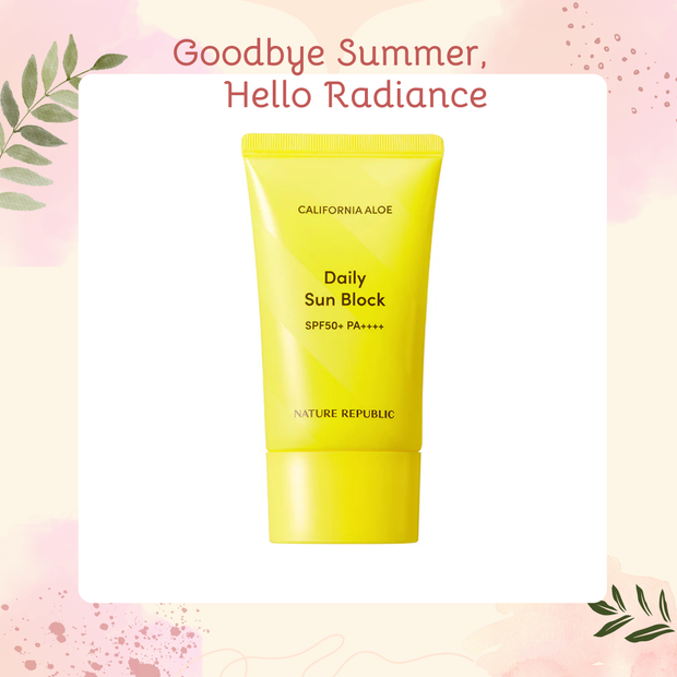 [Nature Republic] Daily Sun Block California Aloe SPF 50 PA+++++ 57ml