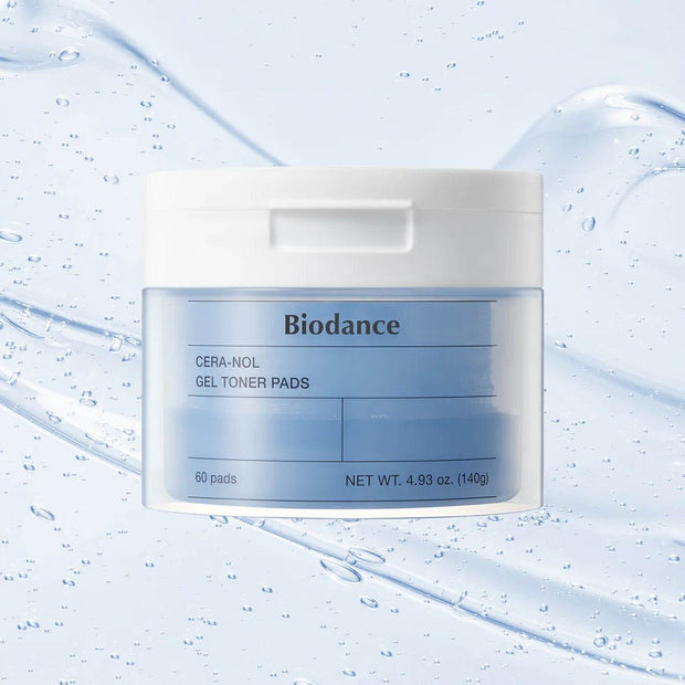 BIODANCE CERA-NOL GEL TONER PADS 60pds (140g)
