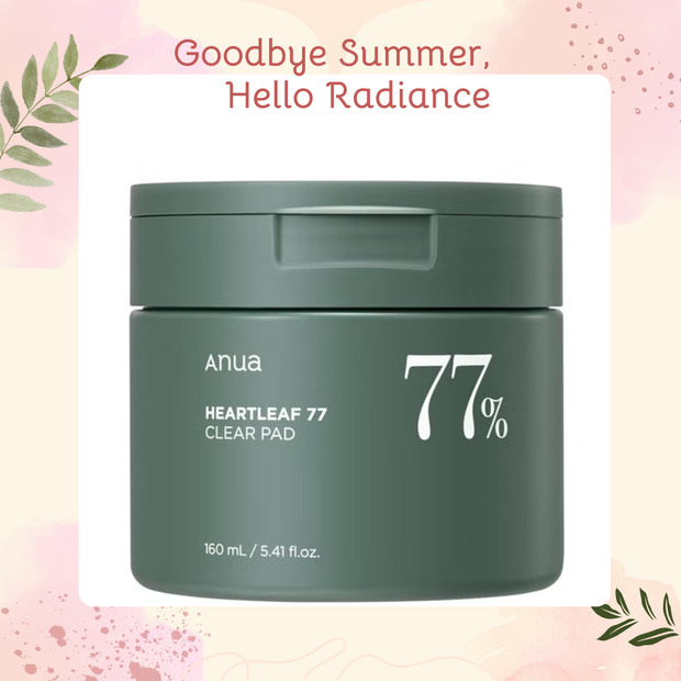 ANUA Heatleaf 77% Clear Pad 160ml