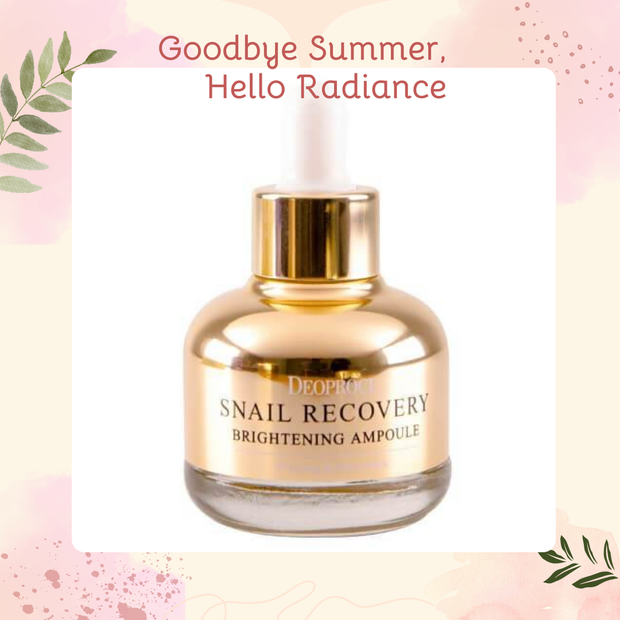 DEOPROCE SnaiI Recovery Brightening Ampoule 30ml