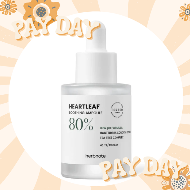 🌼PAY DAY SALE🌼HERBNOTE Heartleaf 80% Soothing Ampoule 40ml, 1pc