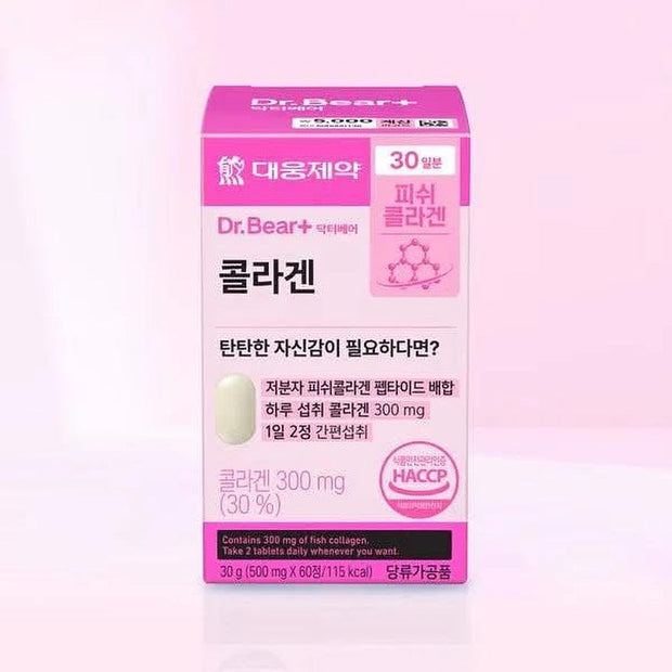 Daewoong Dr. Bear+ Fish Collagen 500mg x 60tablets
