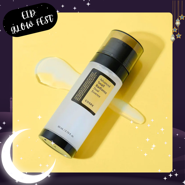 ✨ EID SALE COSRX Advanced Snail Radiance Dual Essence 80ml, 1pc