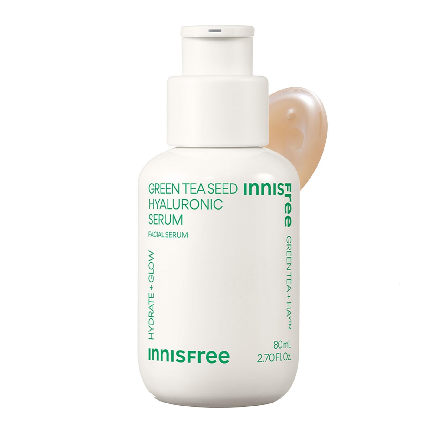 Innisfree Green Tea Hyaluronic Skincare Set (4-Step Routine)