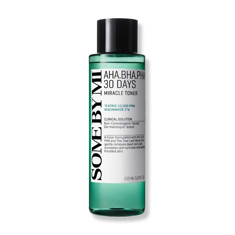 Some By Mi AHA BHA PHA 30Days Miracle Toner,150ml *new packaging - Beauty Korea Dubai