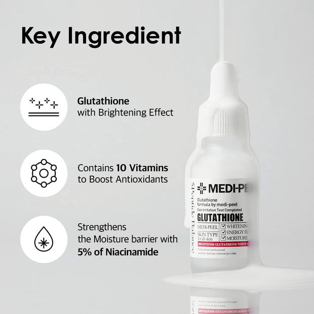 Medi-Peel BIO-INTENSE Gluthatione White Ampoule 30ml, 1pc